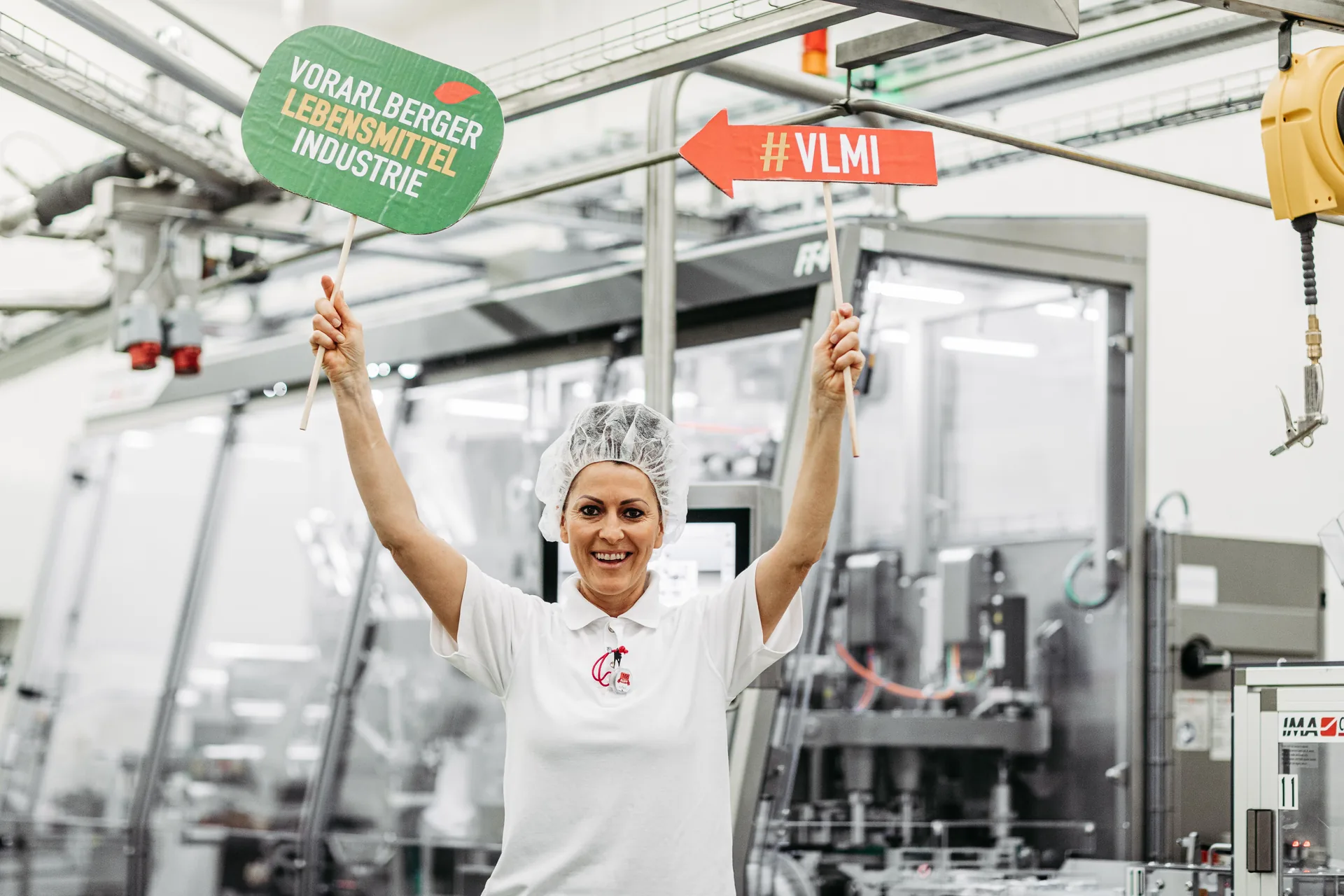 Maschinenführerin Seka in der Produktion bei Rupp